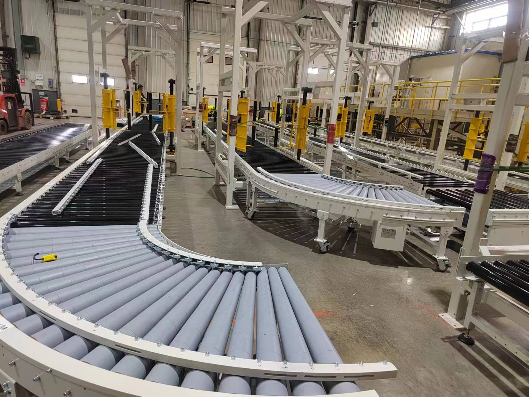 锥形滚筒输送机的输送原理及作用