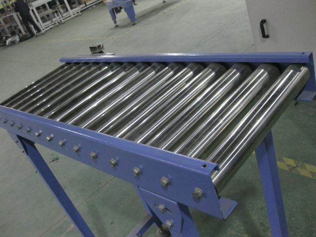 自由滚筒输送机的结构和安装