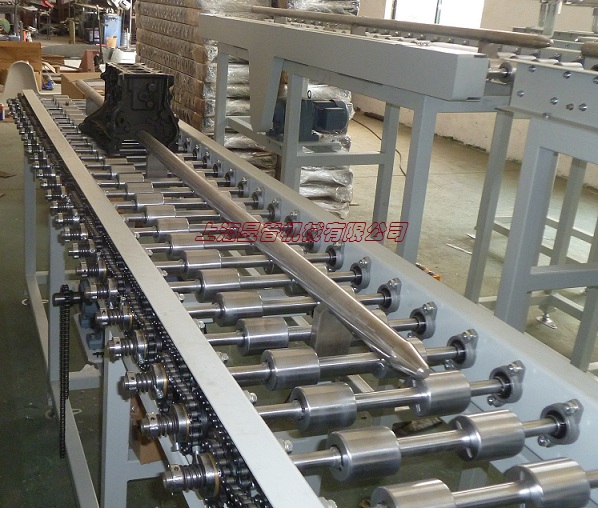 机加工滚筒输送机的驱动装置的运行状况