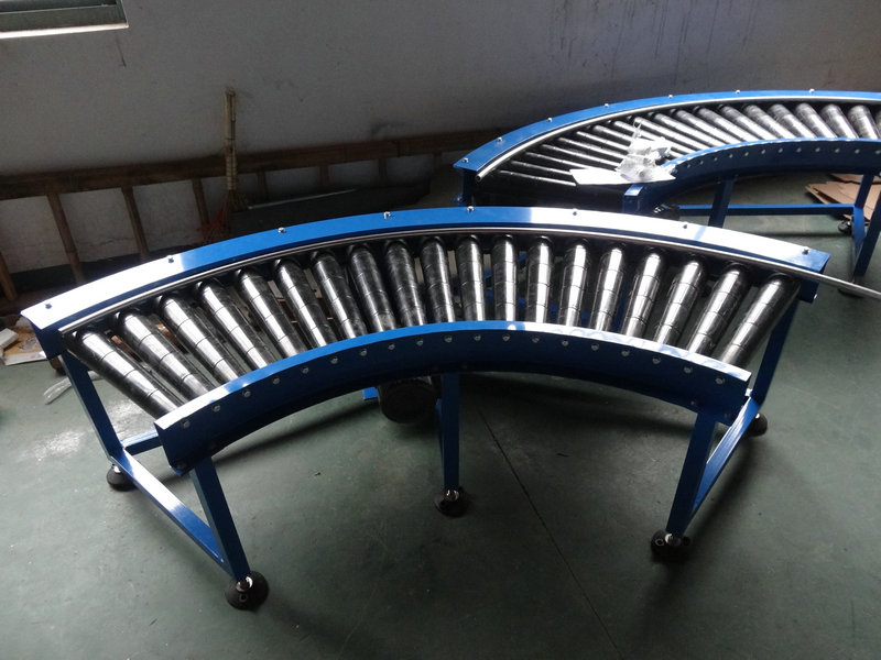 不锈钢滚筒输送机在食品市场上应用广泛